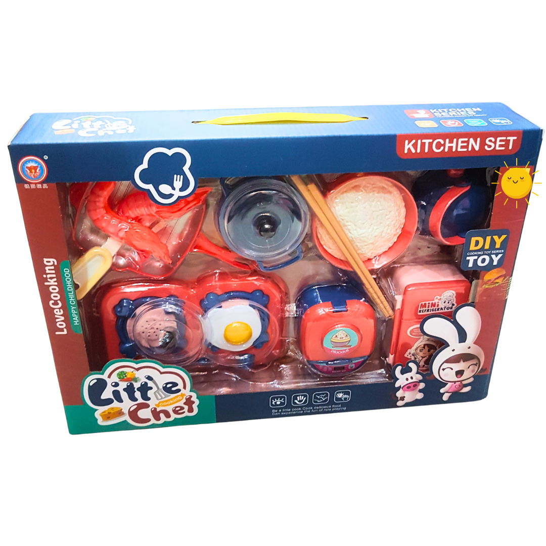 Little Chef Cooking Set: Complete Miniature Kitchen Playset for Budding Cooks Secondary image