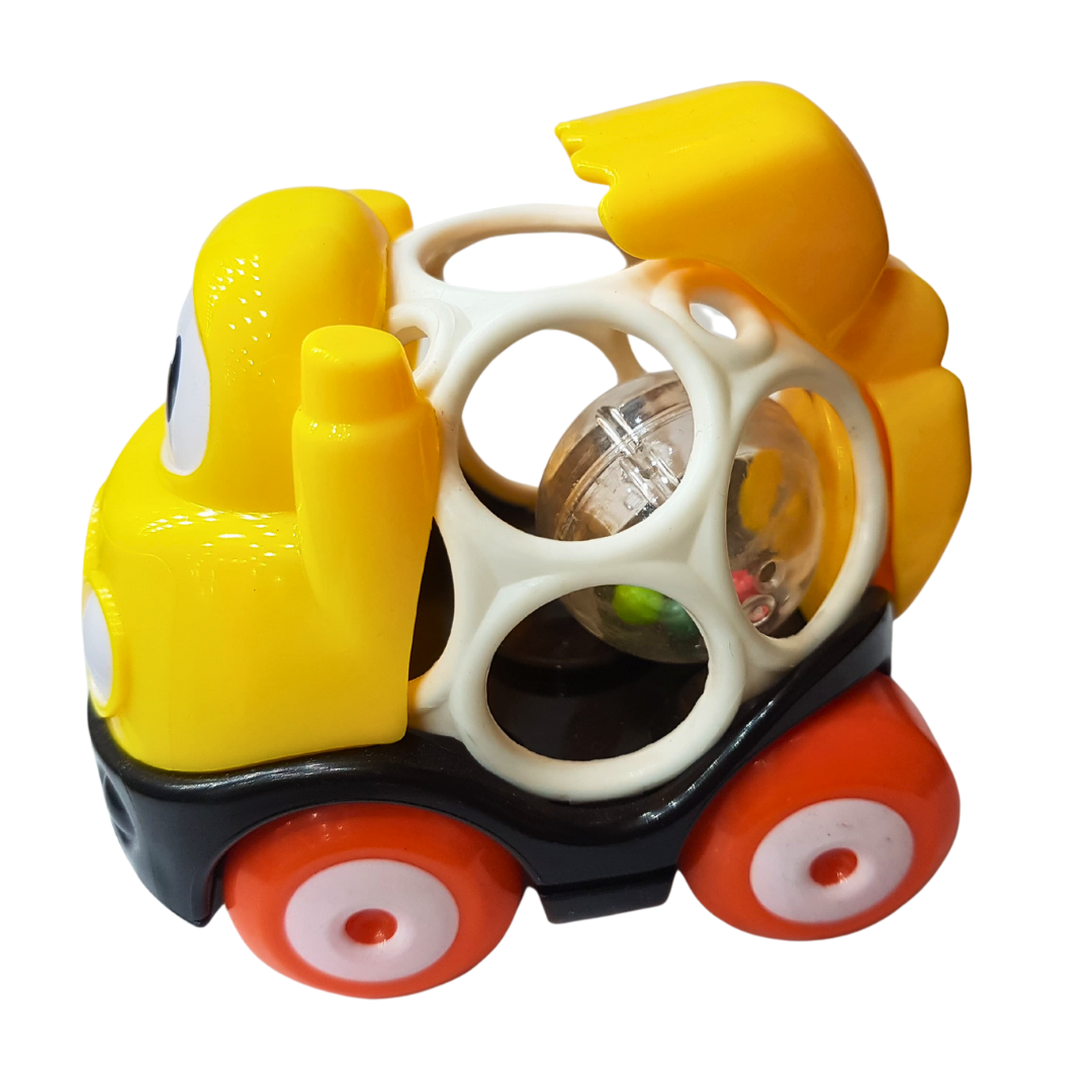 Premium Safety-Tested Kids Rattle Car with Free Wheels & Rattle 'n Roll Ball - Ideal for 18+ Months