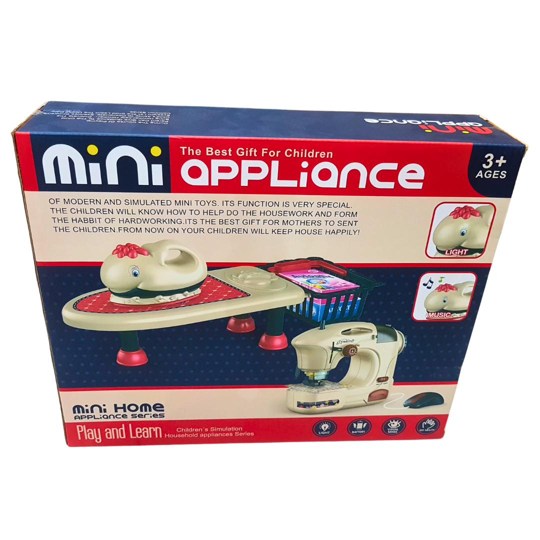 Play & Learn Household Appliances Series: Light & Safe Iron and Iron Stand Set for Girls Ages 3+ - Enhance DIY Skills & Visual Sense!