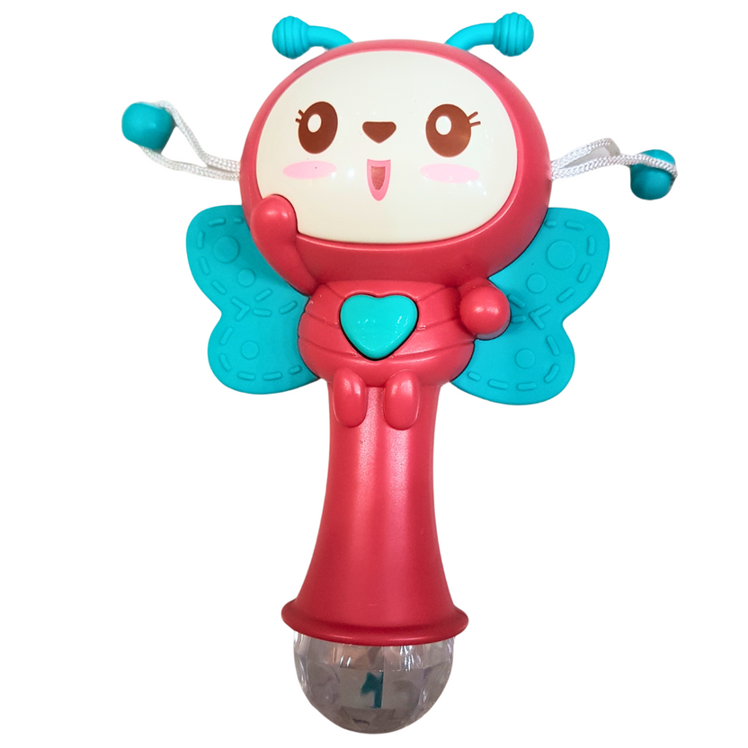 Enchanting Butterfly Musical Rattle: Baby's Magical Sound Toy Main image
