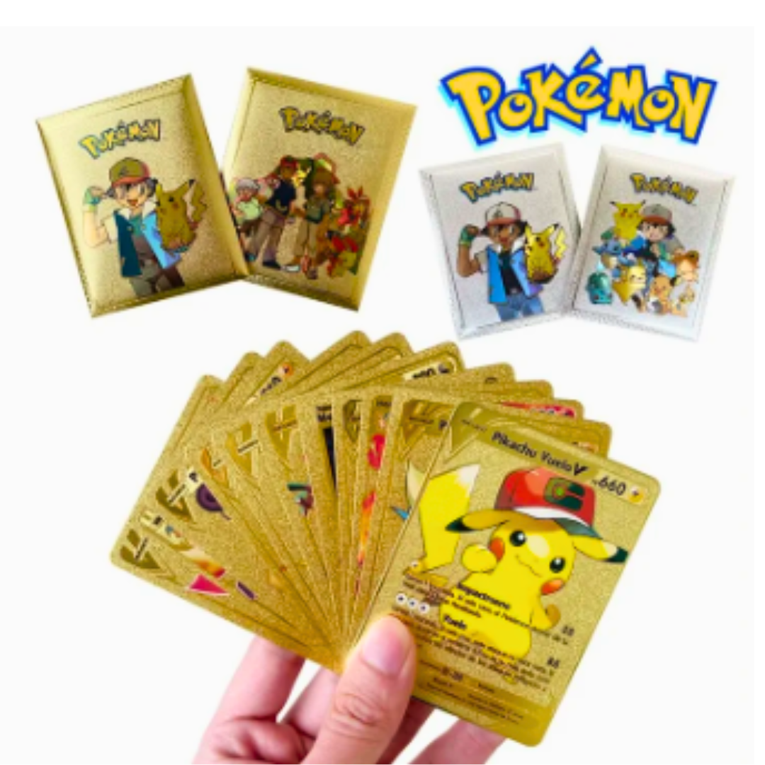 Pokemon golden cards pack 10 pcs