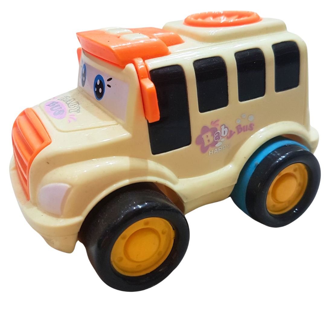 Cheery Choo-Choo: Baby Bus - Interactive Push-Along Toy for Infants and Toddlers (each sold separately)