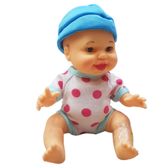 New Arrival High-Quality Baby Doll with Beautiful Dress - Perfect Gift for Kids, Realistic Beautiful Eyes - Ideal Baby Doll for Children's Play