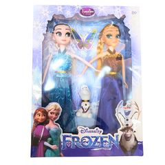 NEW! Enchanting Frozen Elsa & Anna Doll Set - Perfect Toys for Girls Aged 3+ | Disney Inspired Magic Awaits!