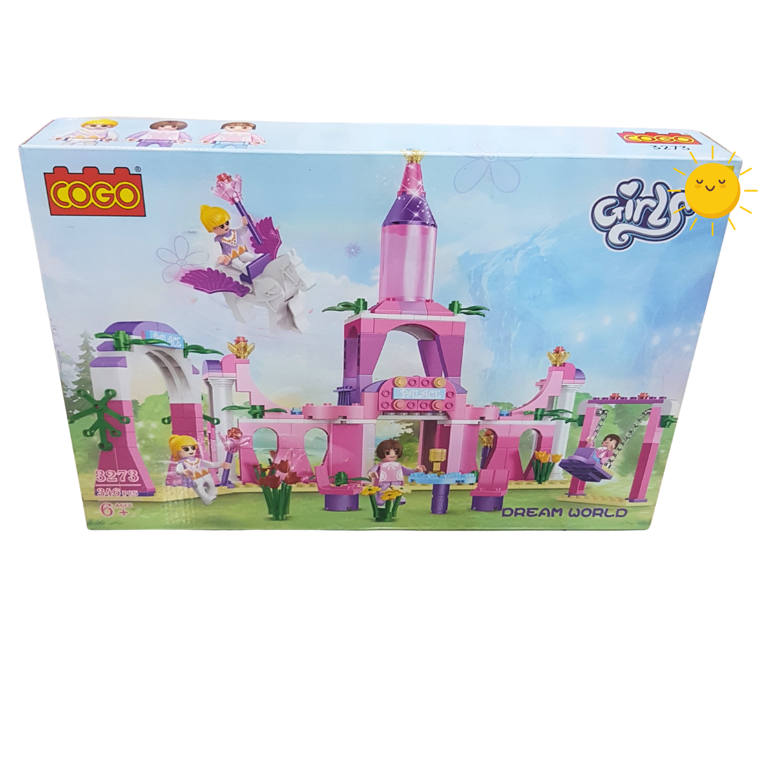 COGO Dream World Princess Castle – 254 Piece Building Set for Ages 6+ Secondary image