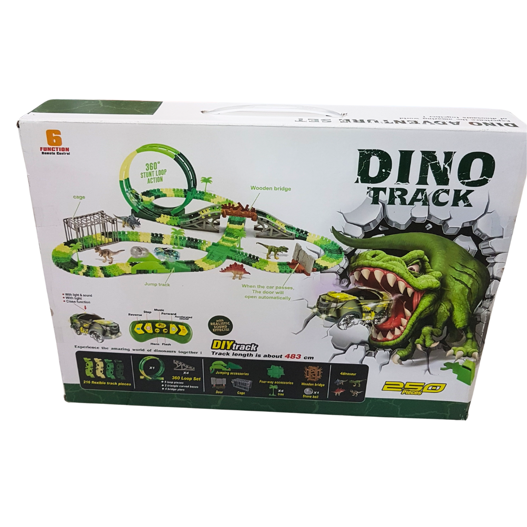 Dino Track Adventure Set - Prehistoric Racing Action with 360° Loop, Ages 3+ Secondary image