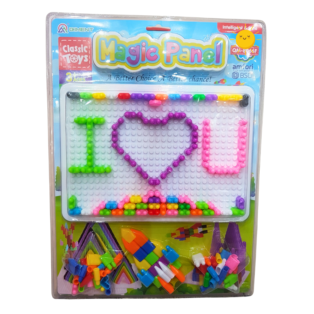 Magic Panel Creative Pegboard Set – Inspire Art & Design in Kids