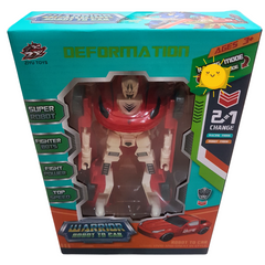 2-in-1 Transformation Robot Car Toy for Kids – Super Robot Fighter with Dynamic Deformation ( Each Sold Separtely )
