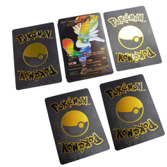 Pokemon card black   pack (10pcs)