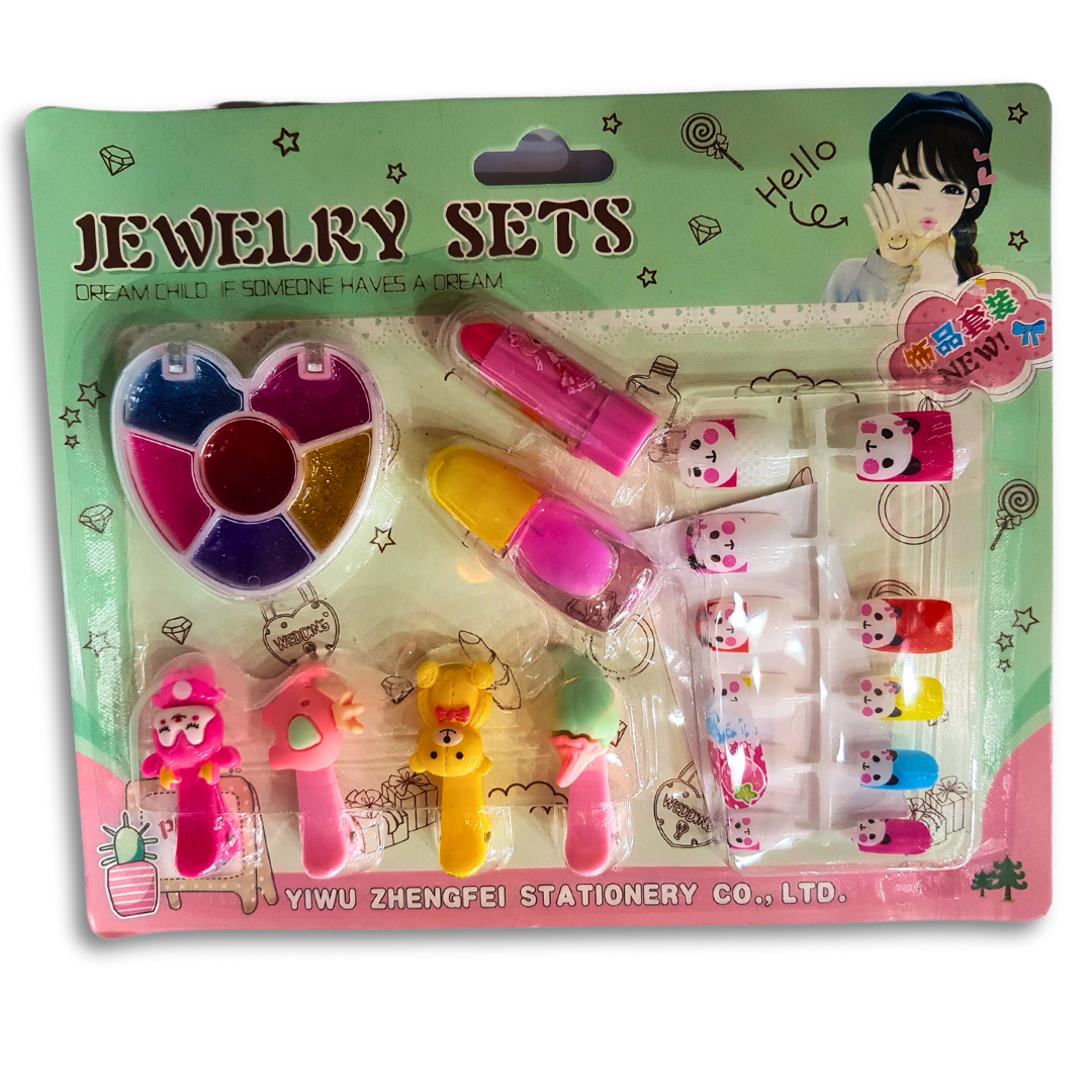 Deluxe Nail Art Set for Baby Girls: Safe & Non-Toxic Designs for Ages 5 & Up