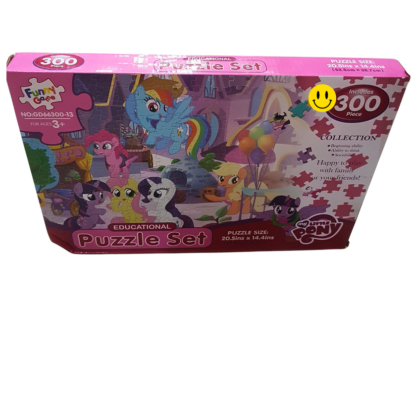 Magical Pony Land 300-Piece Puzzle Set – A Colorful Adventure for Kids Main image