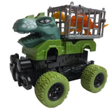 Dinosaur-Bonnet Monster Truck Toy - New Arrival - Perfect Gift for Kids Aged 3+ Who Adore Monster Trucks