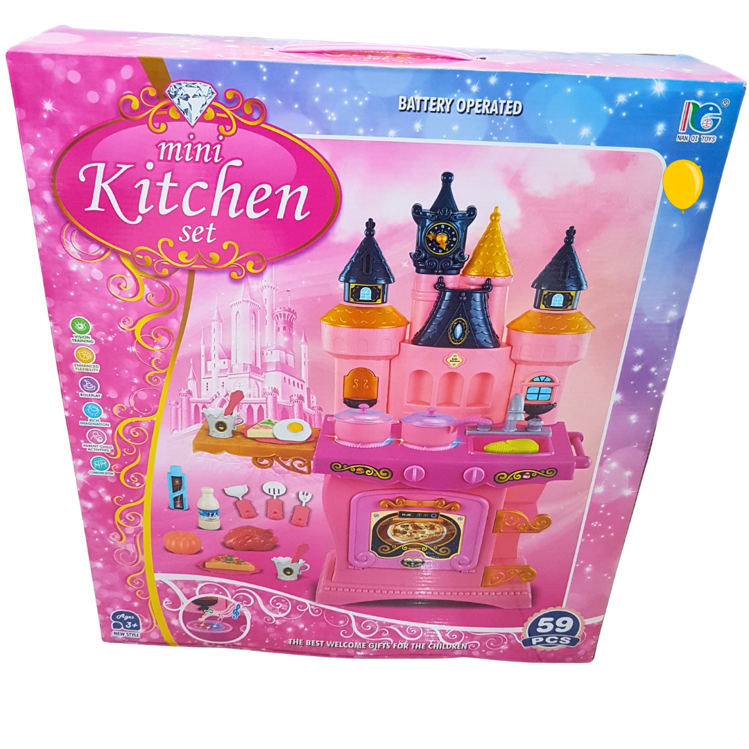 Enchanting Princess Mini Kitchen Playset – A World of Culinary Magic!