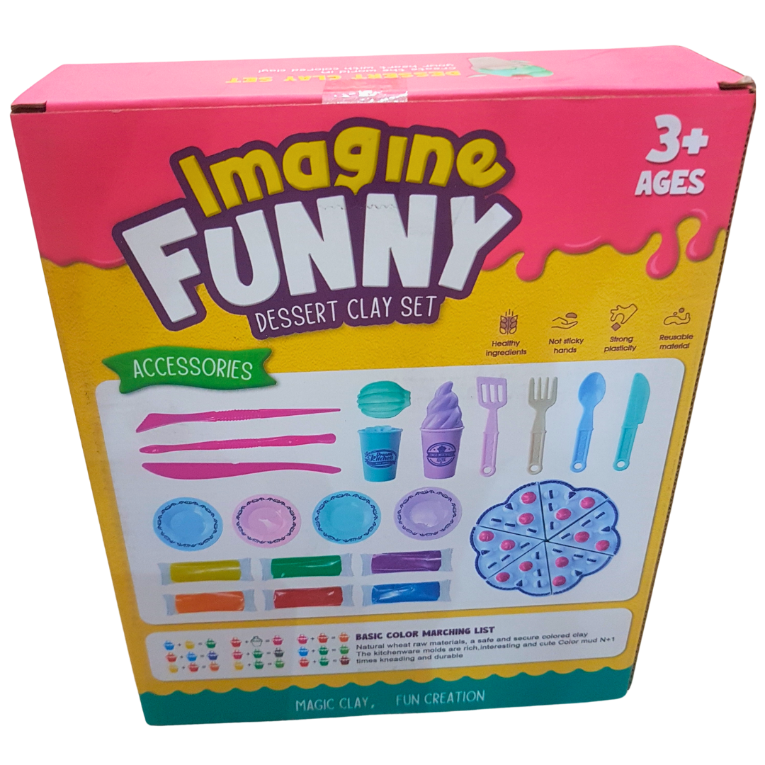 Imagine Funny Dessert Clay Set - Creative DIY Modeling Kit for Kids Secondary image
