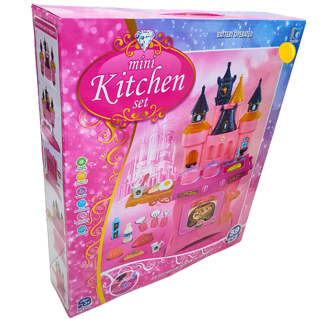 Enchanting Princess Mini Kitchen Playset – A World of Culinary Magic!