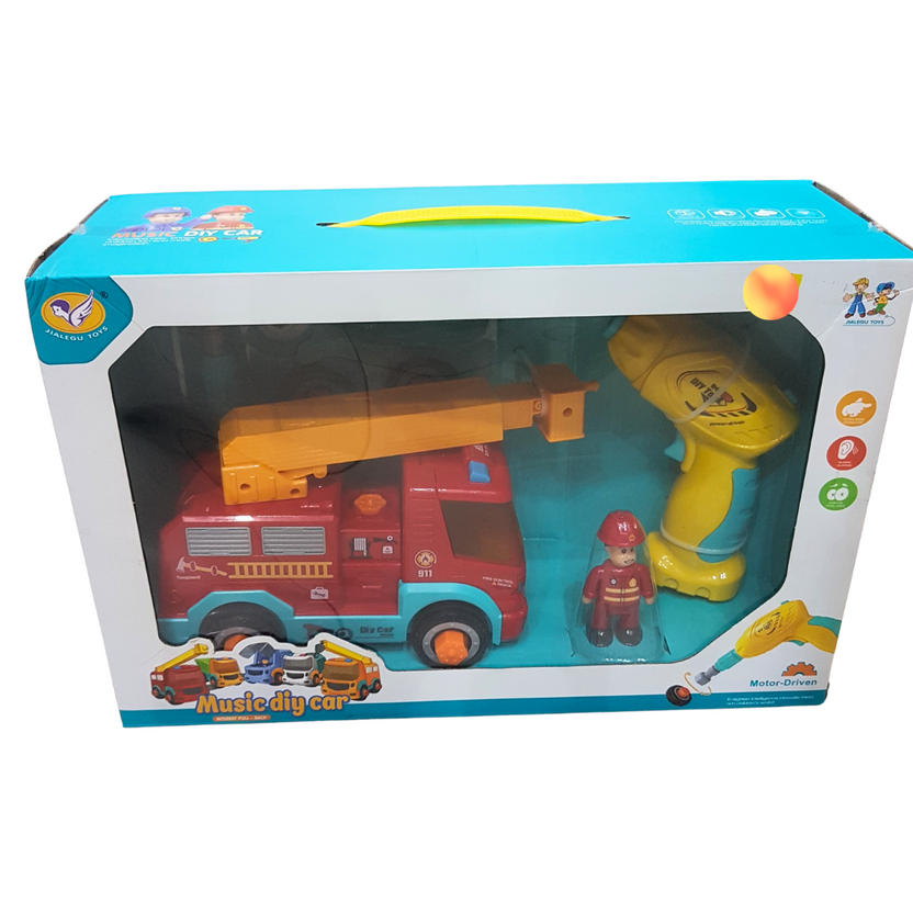 Interactive Firefighter Playset with Music and Tools - Igniting Imagination Main image