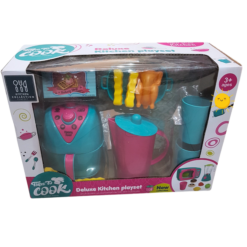 Time to Cook - Deluxe Kitchen Playset for Young Gourmets, Ages 3+ Main image