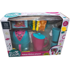 Time to Cook - Deluxe Kitchen Playset for Young Gourmets, Ages 3+