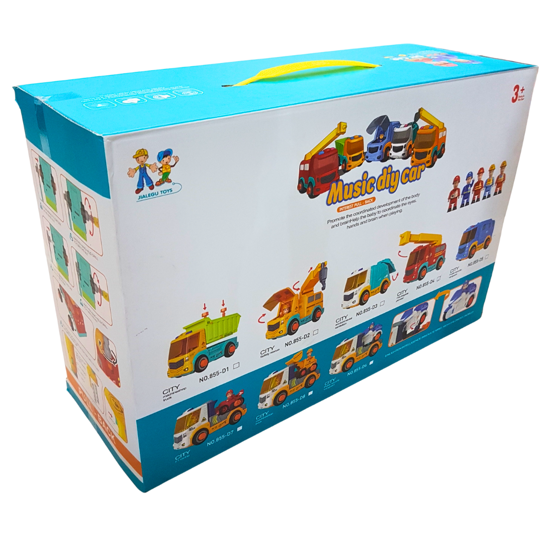 Interactive Firefighter Playset with Music and Tools - Igniting Imagination Secondary image