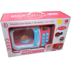 Play & Learn Microwave Set - Interactive Kitchen Appliance for Kids 3+