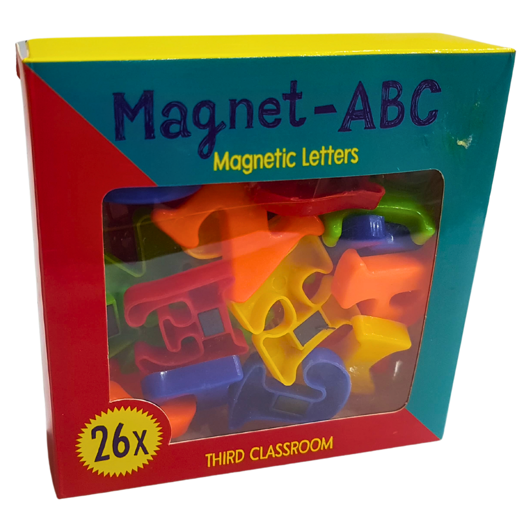 Colorful Magnetic Capital Letters A-Z - Bright, Educational Alphabets for Fun Learning and Play!