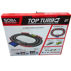 SOBA Top Turbo Slot Racing Set - High-Speed Track Fun for Ages 8+