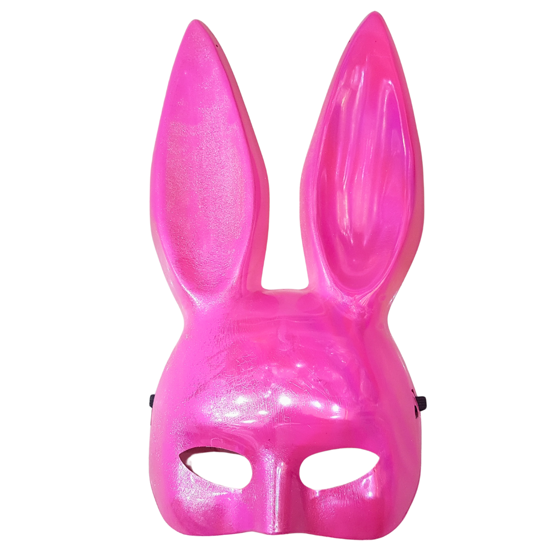 Kids' Enchanting Pink Rabbit Mask – Magical Dress-Up Accessory for Costume Parties and Playtime Fun