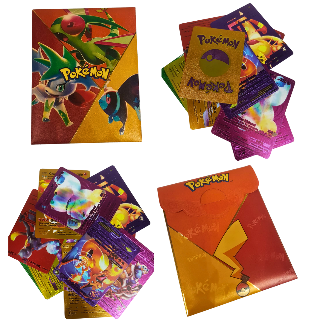 Pokemon card multicolor   pack (10pcs)