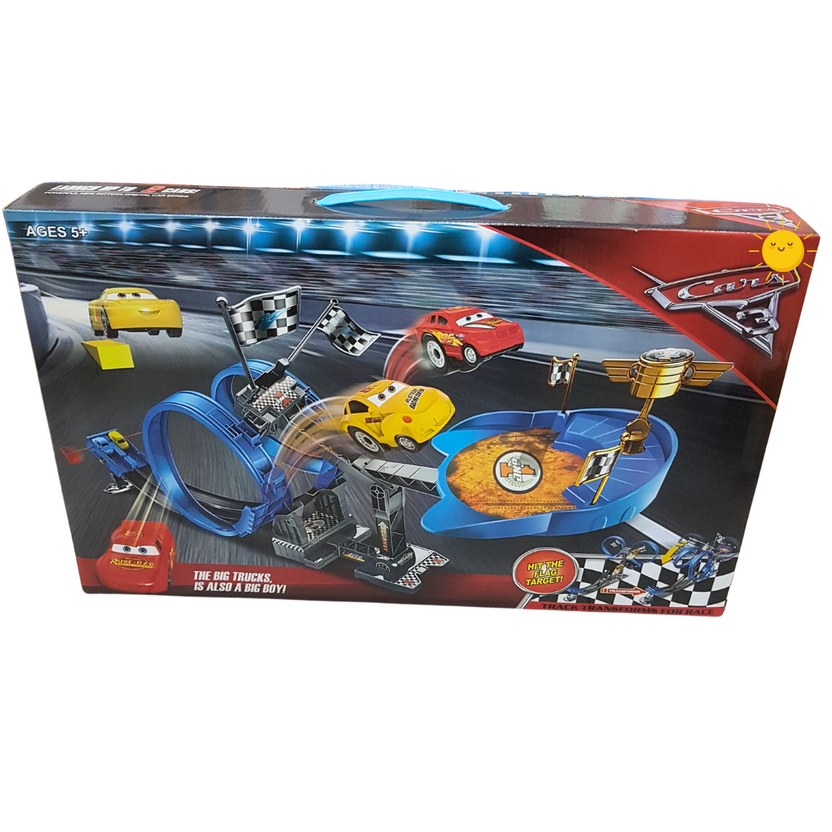 High-Speed Challenge Slot Car Racing Set - Double Loop Thrills for Kids 5+ Main image