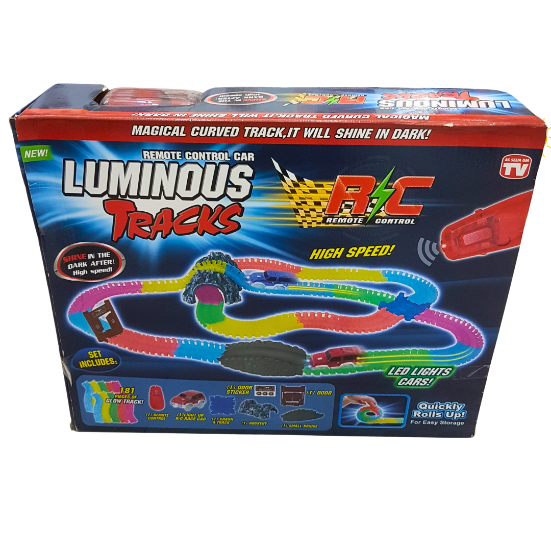Luminous Tracks RC Racing Set - Glow-in-the-Dark Fun for Kids 3+ Secondary image