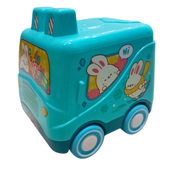 Bunny Hop Express: Musical Learning Bus Toy - Interactive Fun for Toddlers (each sold separately)