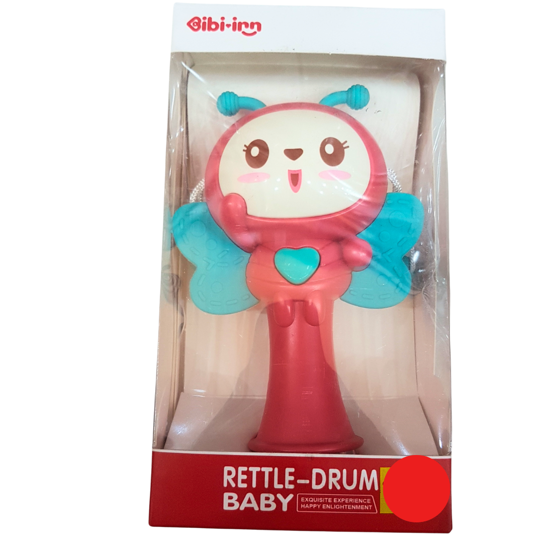 Enchanting Butterfly Musical Rattle: Baby's Magical Sound Toy Secondary image