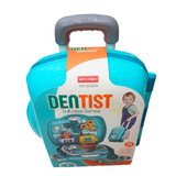 18-Piece Toy Dentist Suitcase Series - Interactive Educational Trolley Set for Kids Ages 3+