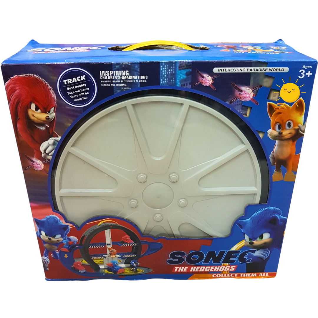 Super Speedster Track Set - Join the Fast-Paced Fun with Iconic Characters, for Ages 3+