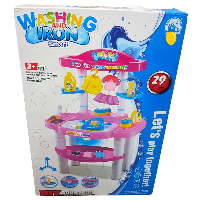 Washing and Iron Smart Set - Foster Responsibility & Practical Life Skills in Playtime Main image
