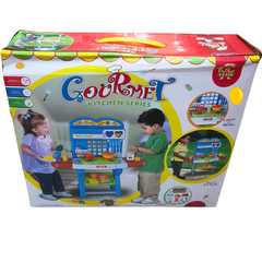 Little Gourmet's Dream Kitchen Set - Interactive Play Station with Lights and Music, Ages 3+