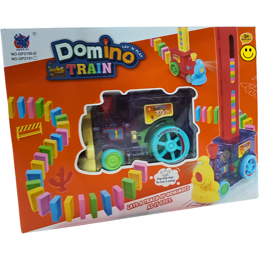 Choo-Choo Domino Train - Colorful Domino Setting Adventure for Ages 3+ Secondary image