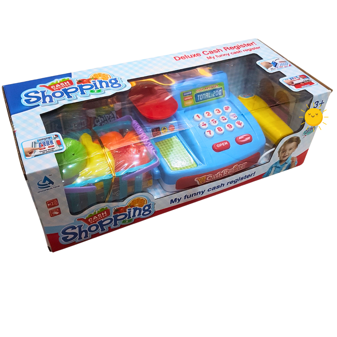 Deluxe Shopping Fun Cash Register Playset - Interactive Learning Toy for Kids Secondary image