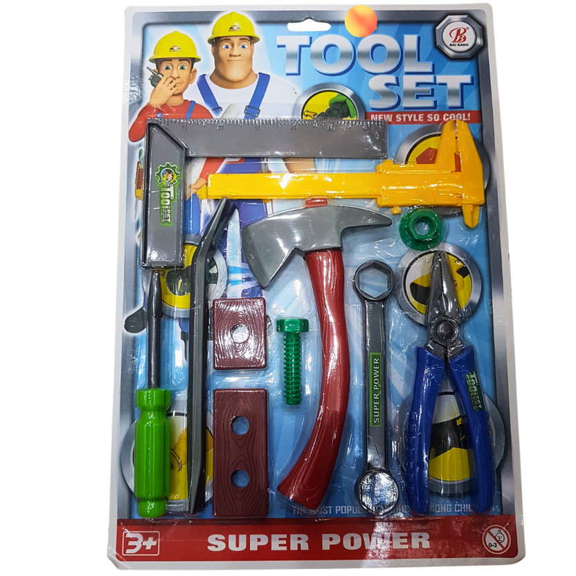 Little Builder's Complete Toolset: Imaginative Construction Play Kit Main image