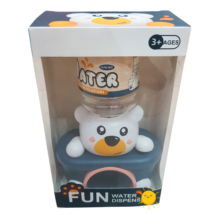Cute Pet Themed Water Dispenser for Kids - Adorable Bear Water Fountain for Ages 3+ Main image
