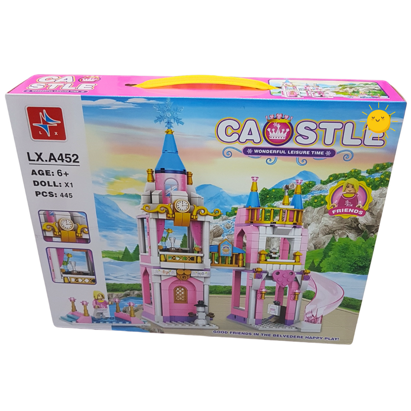 Majestic Princess Castle Playset - 445 Pieces LX.A452 Main image