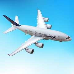New Arrival: Premium White Die-Cast Airplane Model Toy for Kids - Perfect Gift for Young Aviation Enthusiasts
