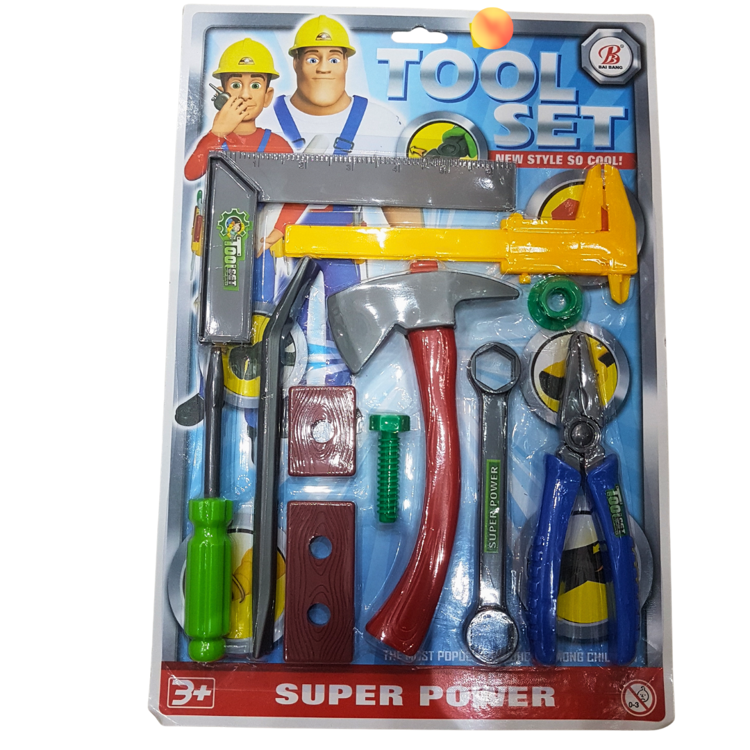 Little Builder's Complete Toolset: Imaginative Construction Play Kit