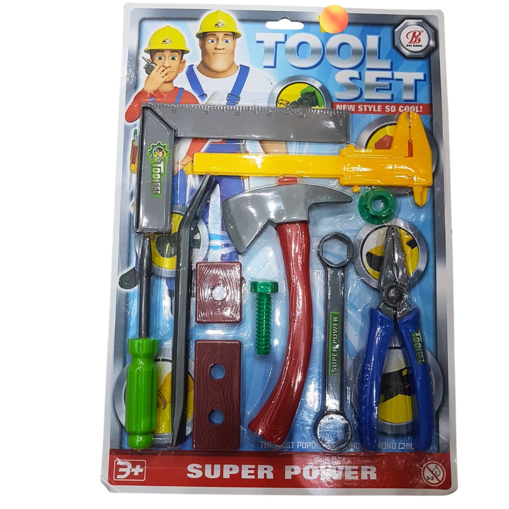 Little Builder's Complete Toolset: Imaginative Construction Play Kit