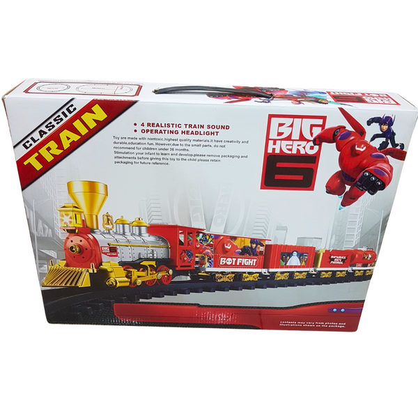 Classic Train Set with Realistic Sounds and Operating Headlight – Adventure Awaits on Rails