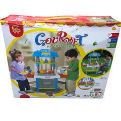 Little Gourmet's Dream Kitchen Set - Interactive Play Station with Lights and Music, Ages 3+