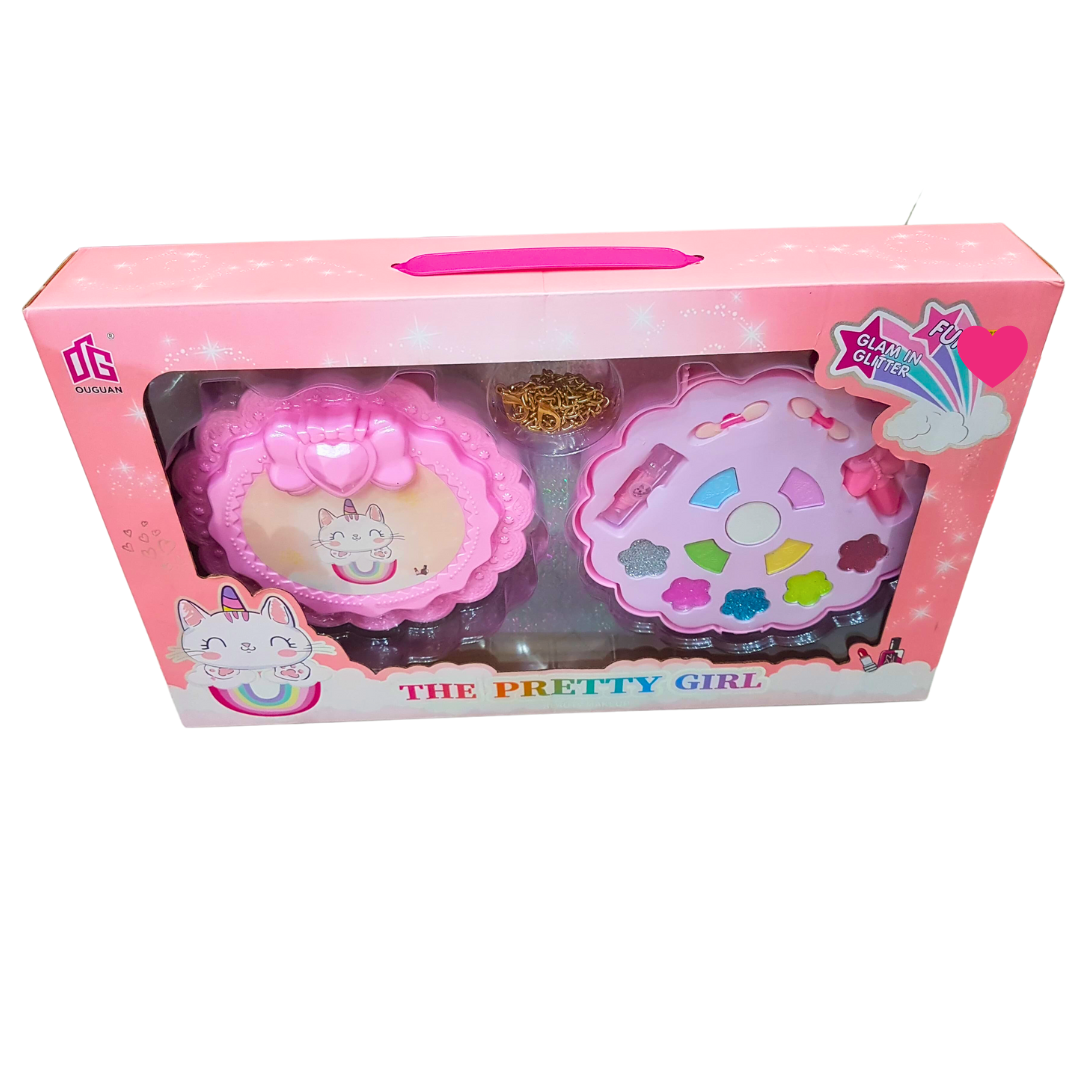 Ultimate Glam Makeup Set for Girls Aged 8+ - Includes Eye Shadow, Blush, Lipstick, Glittery Lip Gloss & More Secondary image