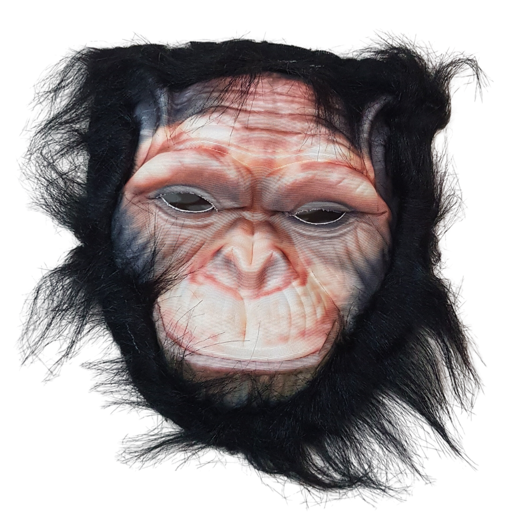 Child-Friendly Monkey Face Mask for Kids | Animal-Themed Party & Play Mask | Suitable for Ages 3+ | Cozy & Soft Design