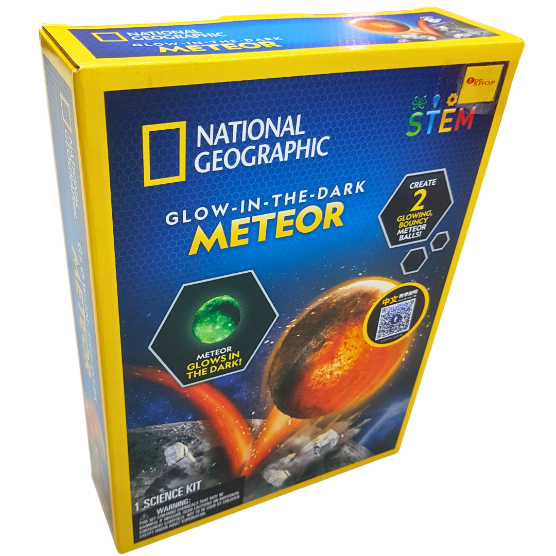 Illuminate the Cosmos: National Geographic Glow-In-The-Dark Meteor Science Kit