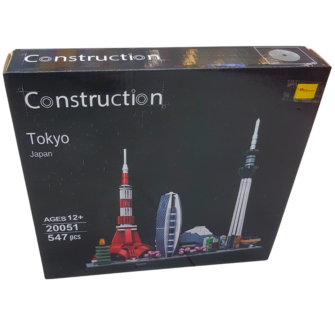 Build, Create, and Explore with our Tokyo Japan Bricks Set - 547pcs | STEM Toy for Kids Ages 12 and Up